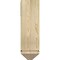 Ekena Millwork Westlake Arts and Crafts Rough Sawn Bracket w/ Offset Brace, Douglas Fir, 8"W x 18"D x 26"H BKT0806X18X26WTL03RDF - alternate 3
